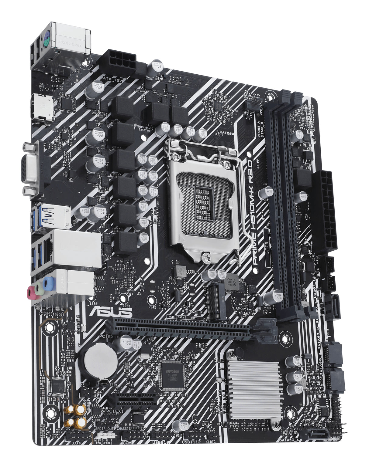 ASUS PRIME H510M-K R2.0 placas base Intel LGA 1200 (Socket H5) DDR4-SDRAM 2