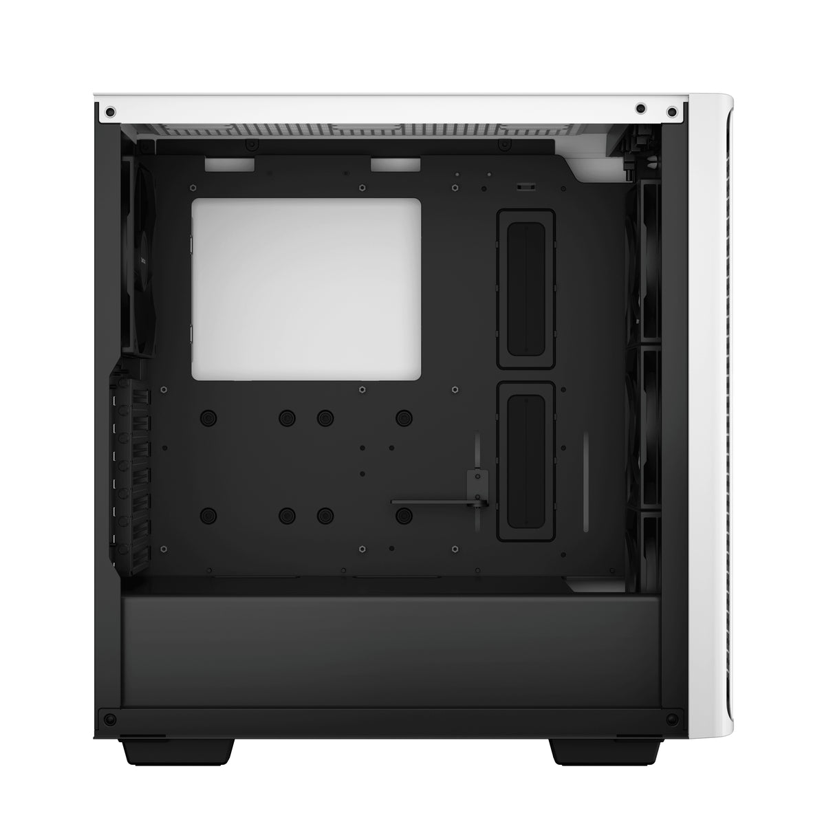 DeepCool CK560 carcasas ordenador ABS, SPCC, Vidrio templado Midi Tower PC Blanco
