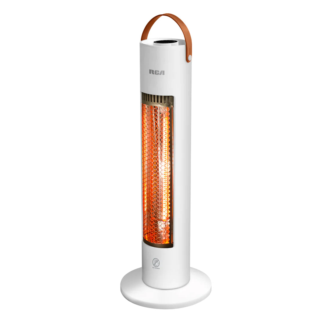 RCA RC-H10 calefactor eléctrico Interior Blanco 600 W Calentador de fibra de carbono, Piso