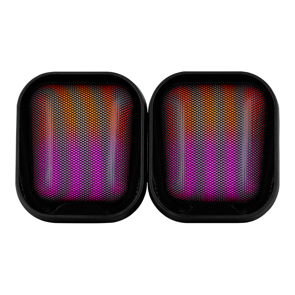 BOCINAS START THE GAME SPK-255 2.1 USB/3.5MM 3W*2 + 10W SUBWOOFER RGB