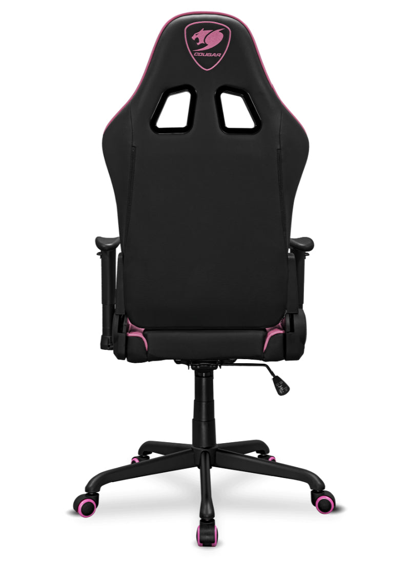 COUGAR ARMOR Elite Eva Silla Ergonómica Silla para videojuegos de PC 120 kg Negro / Rojo Acero