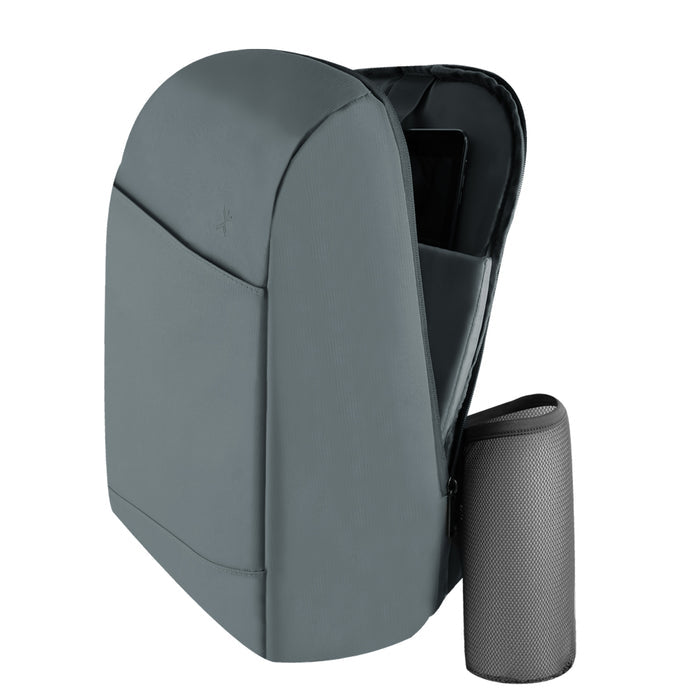 Perfect Choice PC-084907 mochila Mochila casual Gris Poliéster, Compartimento del portátil