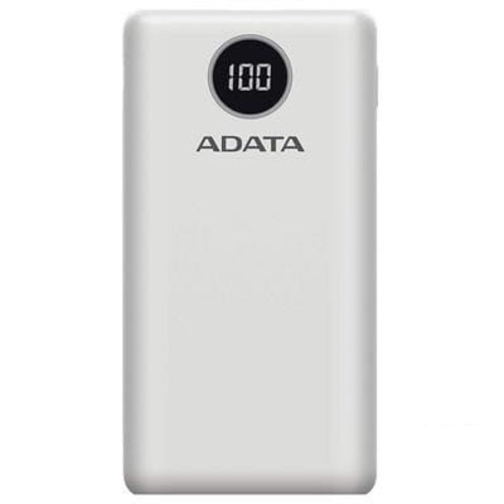 Cargador Portátil Adata P20000QCD Tipo C 20000mAh Blanco - Carga Rápida 3.0