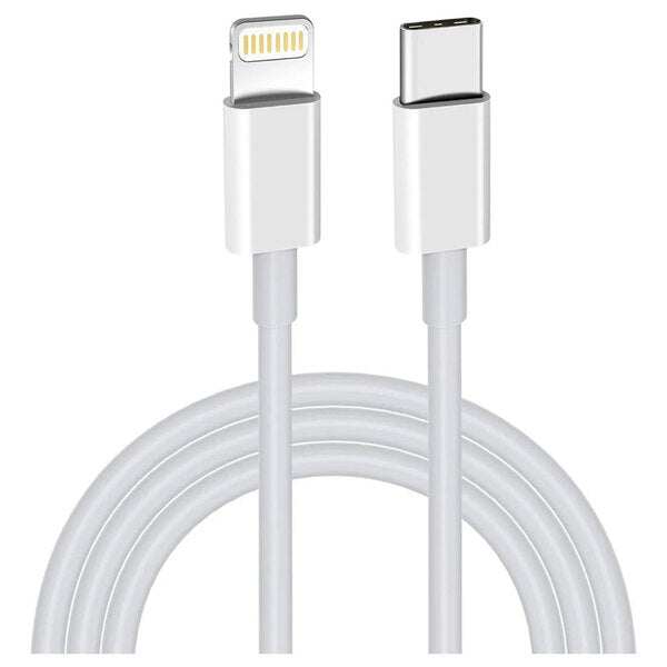 Cable ADATA Tipo C a Lightning Apple 1m Blanco, Transferencia de Datos 480Mbps, Carga Rápida 18W