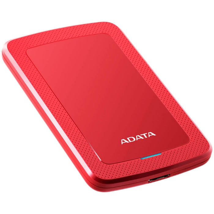 DISCO DURO EXTERNO ADATA HV300 1TB 3.1 ROJO, USB 3.1, 2.5", 5400RPM, Portátil
