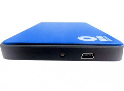 BRobotix 170602-2 caja para disco duro externo Caja de disco duro (HDD) Azul 2.5", SATA, Conexión USB