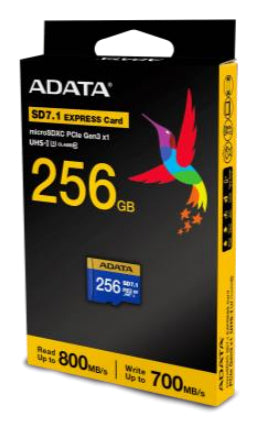 ADATA UD256GEX3L1-C Memoria Flash 256 GB MicroSDXC 800 MB/s 700 MB/s