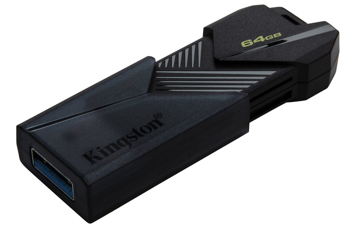 Kingston Technology 64GB Portable USB 3.2 Gen 1 DataTraveler Exodia Onyx Memoria Flash 64 GB USB tipo A 3.2 Gen 1 (3.1 Gen 1) Tapa