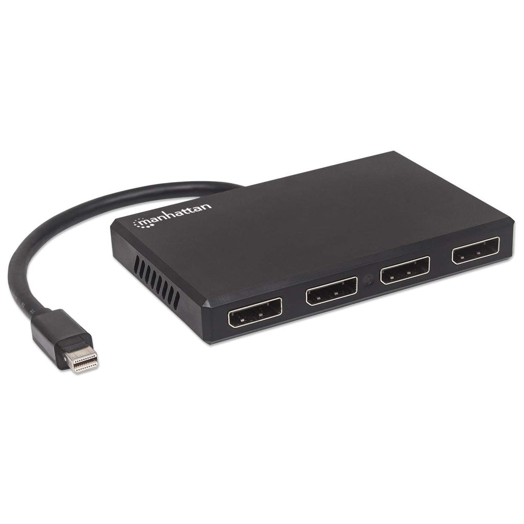 Manhattan Hub Video Splitter de Mini DisplayPort a 4 DisplayPort, con MST