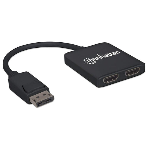 Manhattan Hub MST - de DisplayPort a 2 puertos HDMI