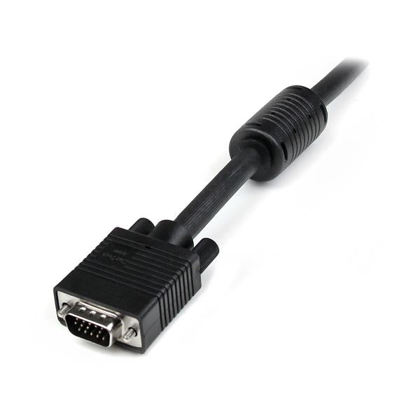 StarTech.com Cable de 10.6m Coaxial de Video VGA para Pantalla de Alta Resolución - 2x HD15 Macho, VGA (D-Sub), VGA (D-Sub), Negro
