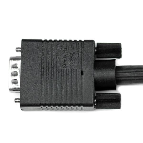StarTech.com Cable de 10.6m Coaxial de Video VGA para Pantalla de Alta Resolución - 2x HD15 Macho, VGA (D-Sub), VGA (D-Sub), Negro