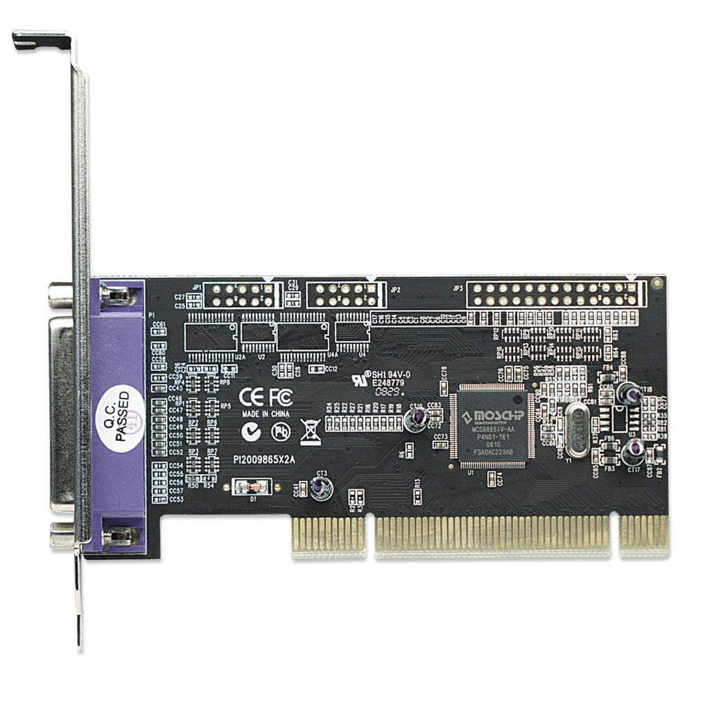 Manhattan Tarjeta PCI con puerto Paralelo tarjetas y adaptadores de interfaz PCI Paralelo 1 Si