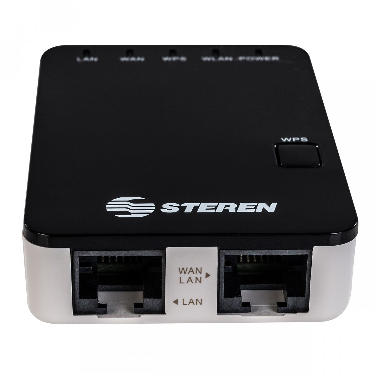 Steren COM-818 ampliador de red Repetidor de red Negro