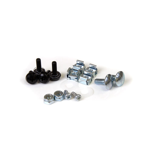 StarTech.com Juego Kit de Riel DIN Ajustable Montable en Rack Armario con Rieles Top Hat Mini G Rails Accesorios para ra