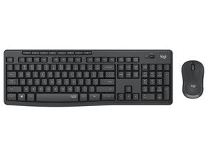 Teclado y Mouse Logitech MK295 Silent, Inalámbricos, USB, Color Negro.