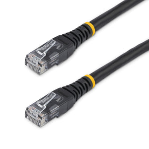 StarTech.com C6PATCH6BK Cable Negro 1,8 m Cat6 U/UTP (UTP)