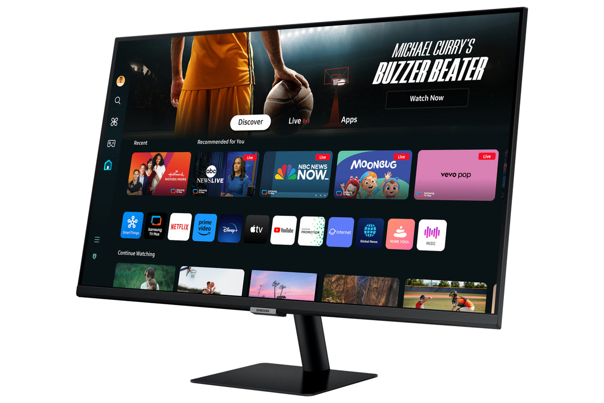 Samsung Smart Monitor LS32DM700ULXZX Monitor 81,3 cm (32") 3840 x 2160 Pixeles 4K Ultra HD LED Wifi Negro