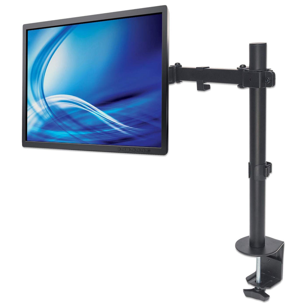 Manhattan Soporte de sobremesa para TV/monitores (Articulado), para pantallas de 13" a 27", fijación
