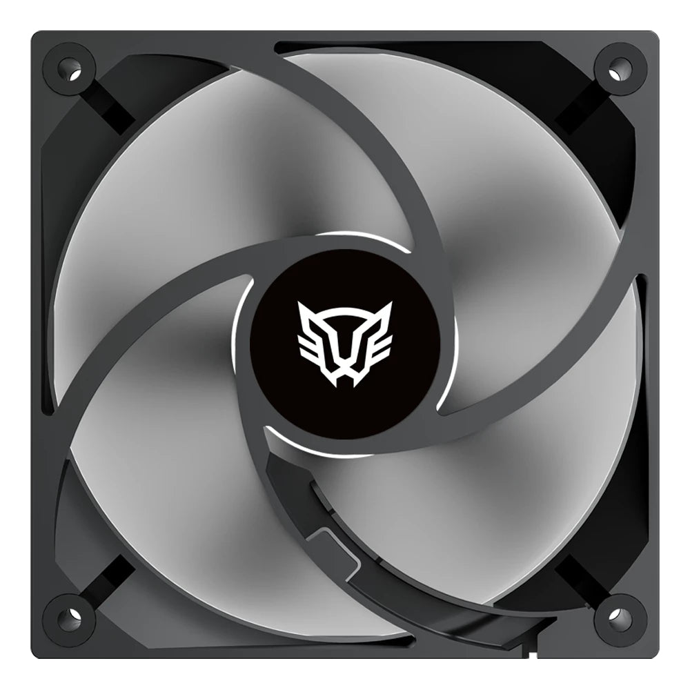 Balam Rush Eolox Glaziar Pro EXG99 Gabinete de la computadora Ventilador 12 cm Negro 1 pieza(s), 0 RPM, 2000 RPM