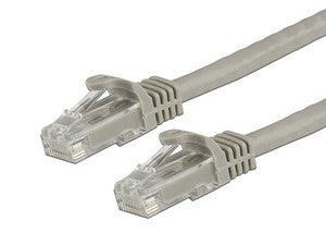 Cable de Red StarTech Cat6, RJ-45 Macho/Macho, 5m. Velocidad Gigabit, Color Gris.