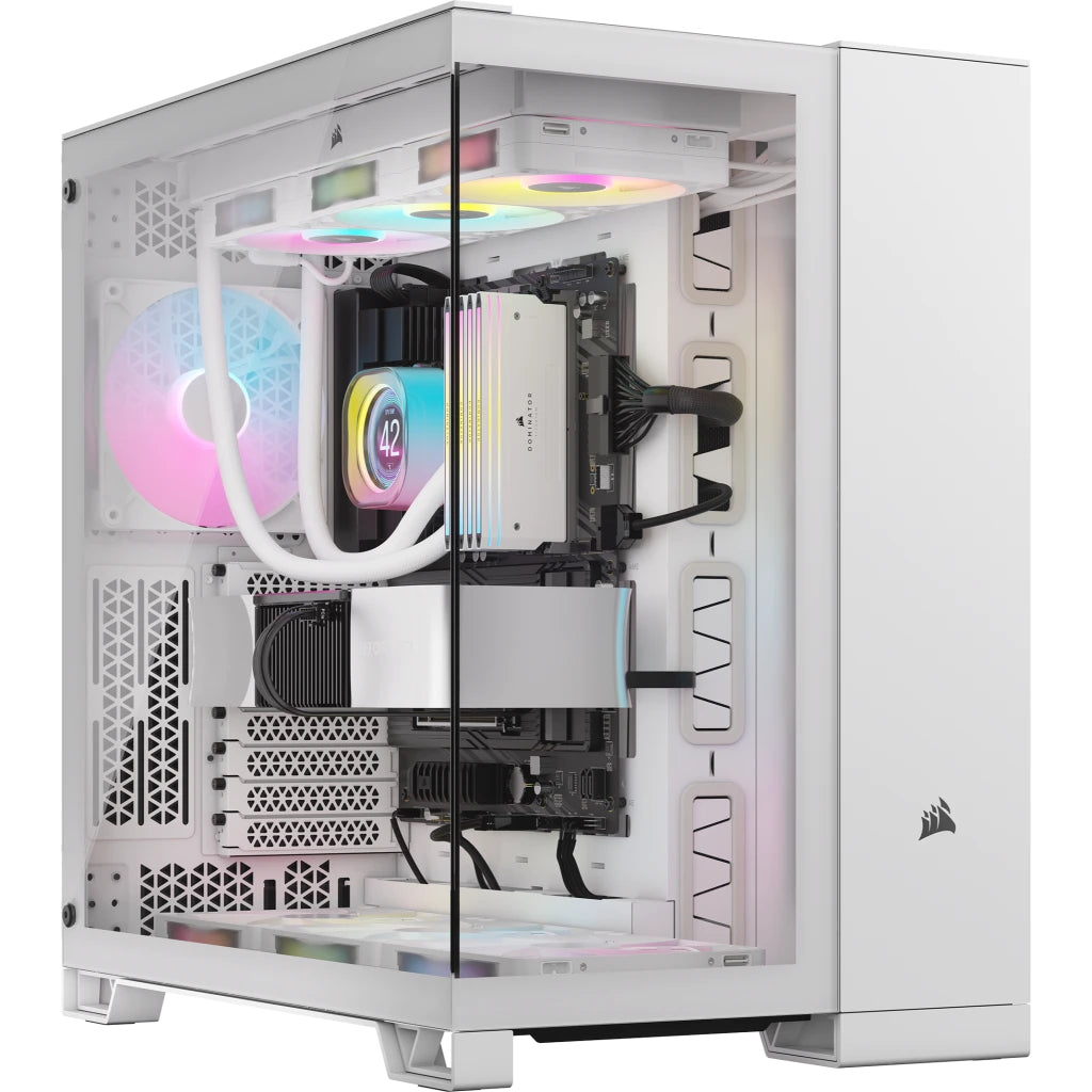 Corsair 6500X Midi Tower Blanco, ATX, Plástico, Acero, CC-9011258-WW | Gabinetes de computadora