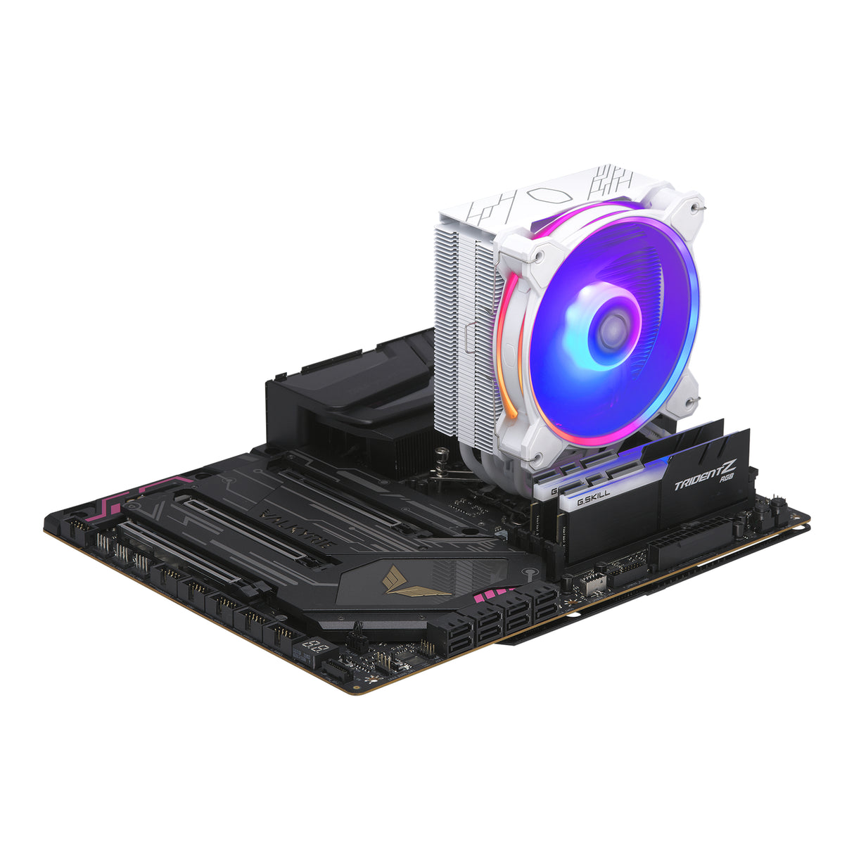 Cooler Master Hyper 212 Halo White Procesador Enfriador de aire 12 cm Blanco, 650 RPM, 2050 RPM