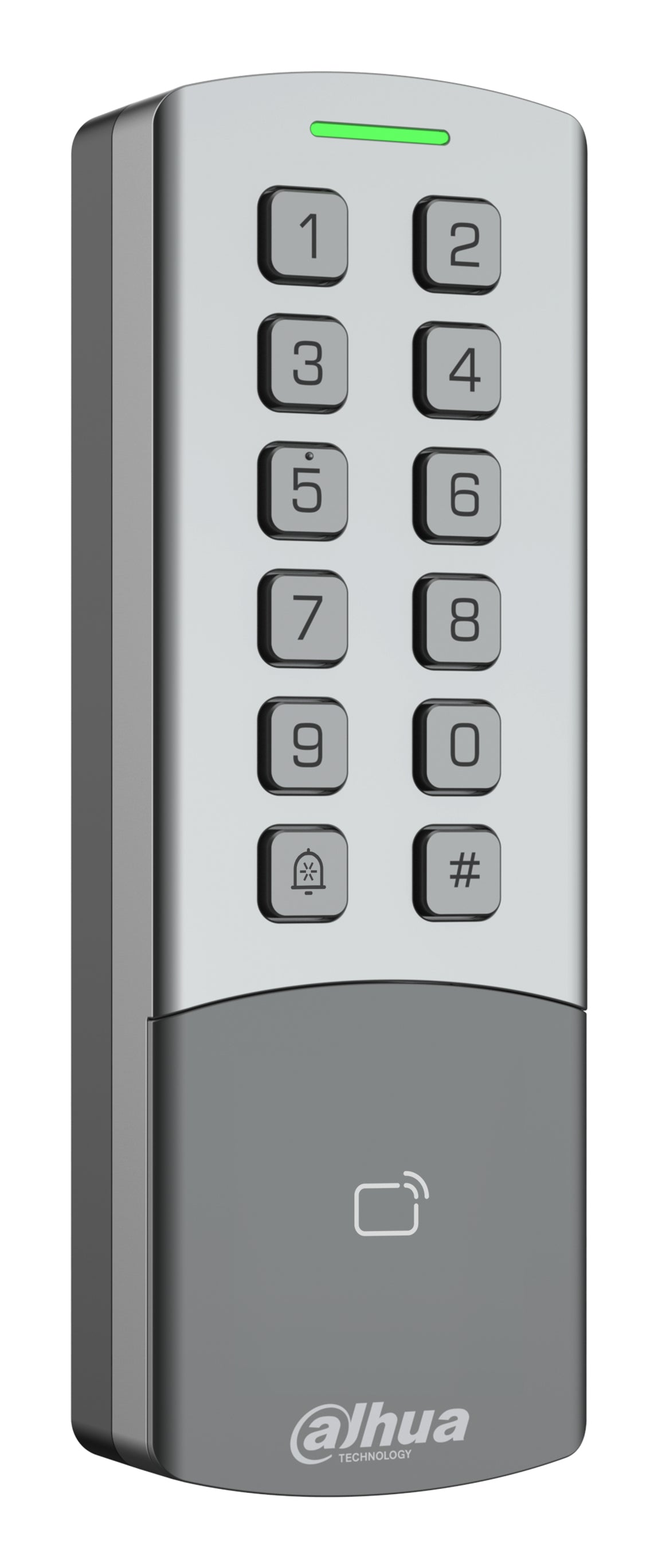 Dahua Technology DHI-ASI1201M-MEW lectores de control de acceso Terminal de control de entrada Contraseña, chip/tarjeta de acceso Si Si