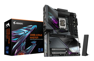 GIGABYTE Placa base Z890 AORUS MASTER - Compatible con CPUs Intel Core Ultra (Serie 2), VRM de 18+1+