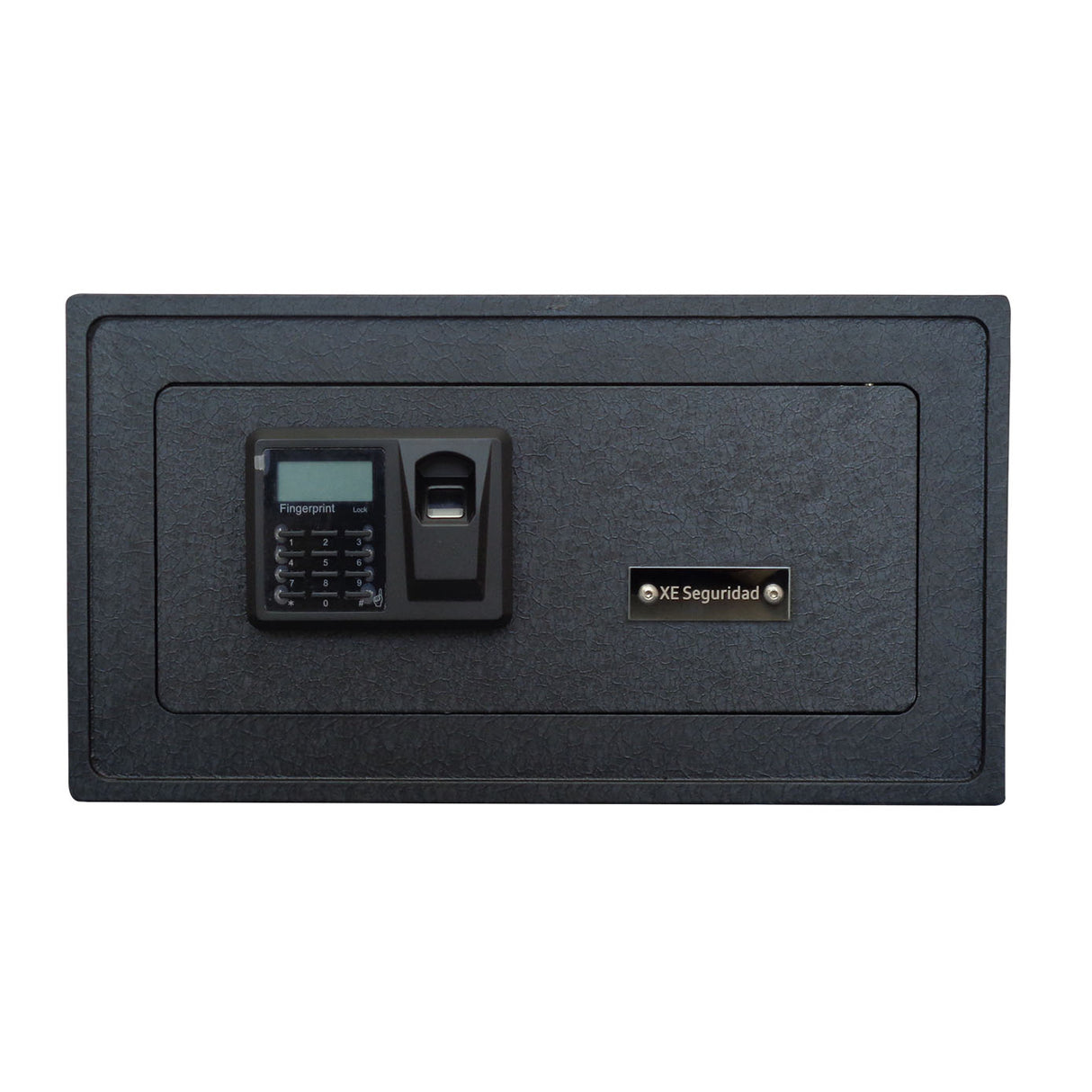 XE Seguridad CFBMH-23 caja fuerte Caja fuerte portátil Negro, Código, Lector de huellas dactilares, Llave