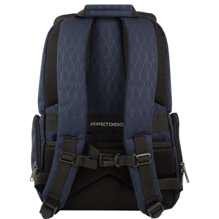 Perfect Choice PC-084242 maletines para portátil 43,2 cm (17") Mochila Azul