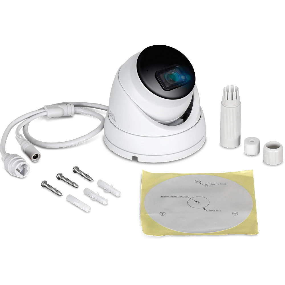 Trendnet TV-IP1515PI cámara de vigilancia Torreta Cámara de seguridad IP Interior y exterior 2592 x