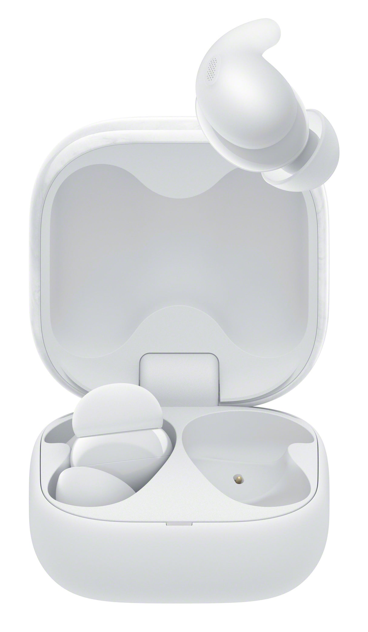 Sony LinkBuds Fit WFLS910NW audífono y auriculare Auriculares Inalámbrico Intra auditivo Llamadas/Música Bluetooth Blanco