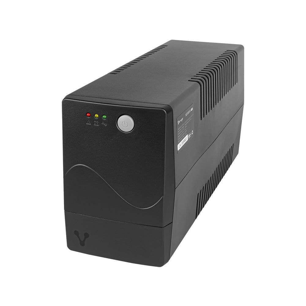 Vorago UPS-400 sistema de alimentación ininterrumpida (UPS) Línea interactiva 1 kVA 600 W, Sine/Square, 145 V