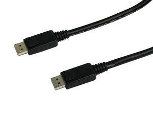 Cable de Video DisplayPort Macho a DisplayPort Macho, Blindado, Negro, 2m, 8K, 144Hz, 32Gbps