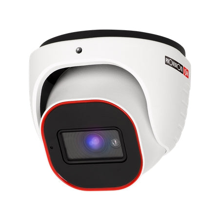 Provision Camera- H.265 S-Sight Series, Dome/Turret, IR 20M(1 LED Array), 2.8mm Lens 2M with PoE, IP67