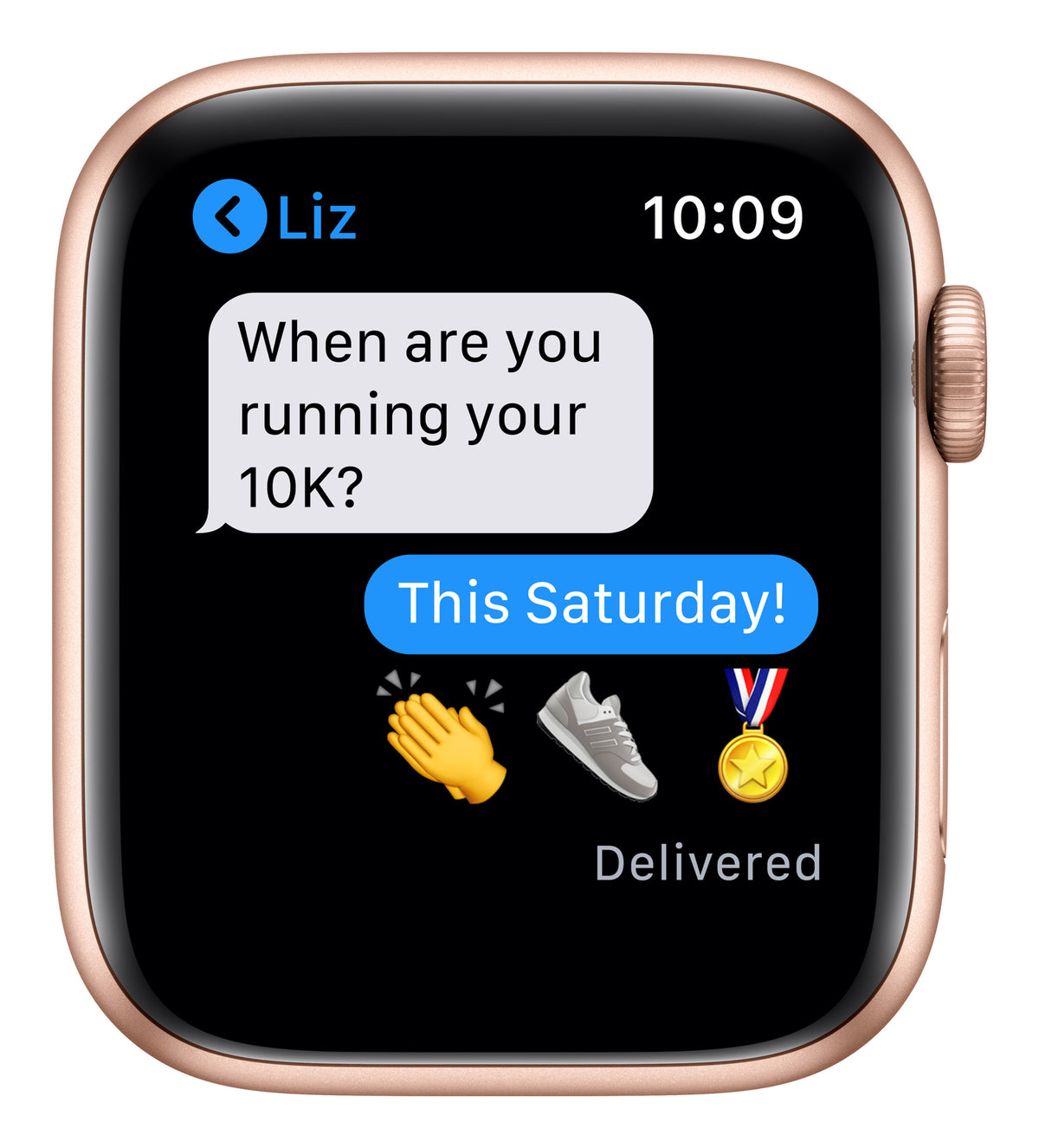 APPLE WATCH MOD. MG123LZ/A S6 40MM GPS GOLD
