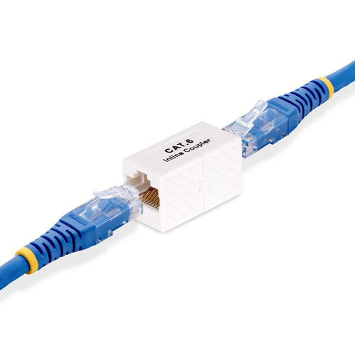 StarTech.com Acoplador RJ45 - Acoplador UTP - Acoplador de Cable de Red - Conector sin Blindar T568B - Cat6 - Hembra a H