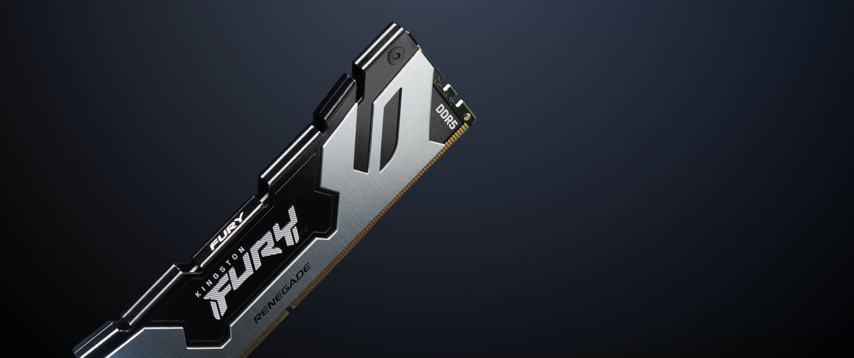 Kingston Technology 24GB 8800MT/s DDR5 CL42 CUDIMM FURY Renegade Silver Memoria RAM Si 42 24 GB 1 x 24 GB