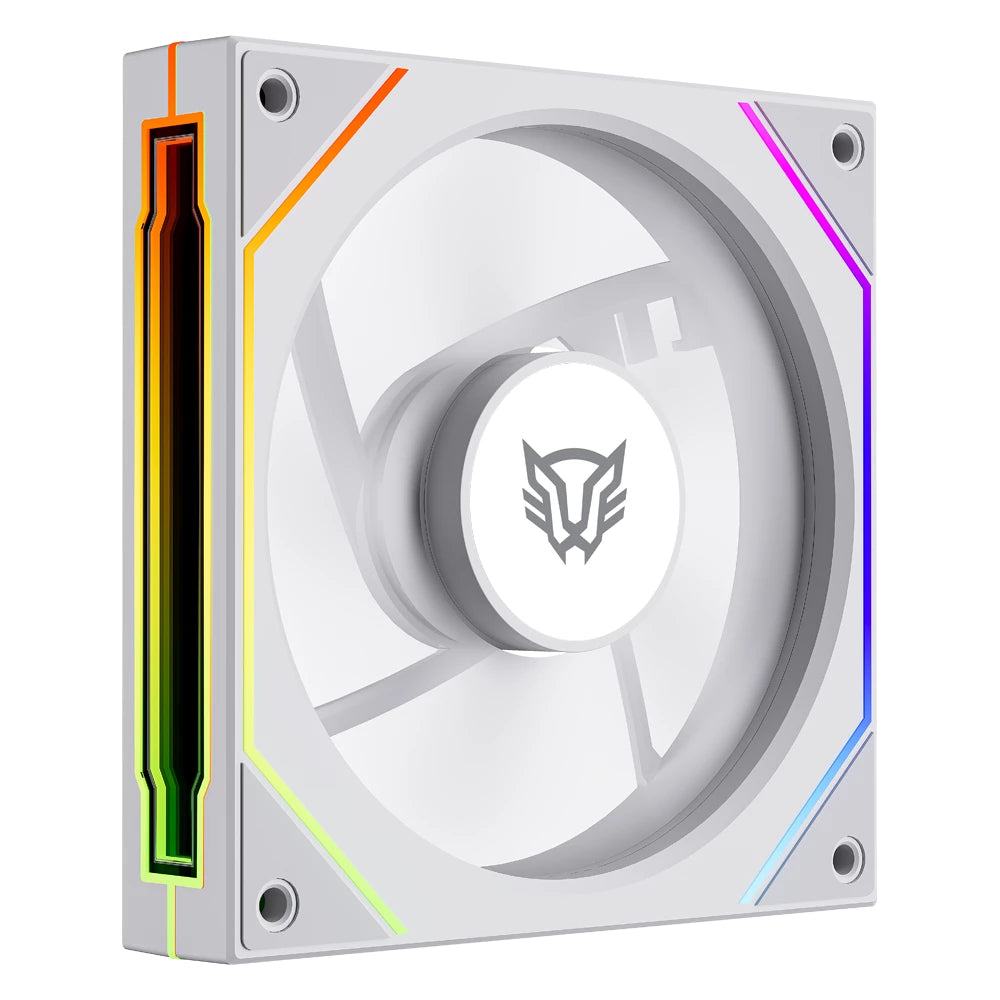 Balam Rush BR-942379 sistema de refrigeración de computadora Gabinete de la computadora Ventilador 12 cm Blanco