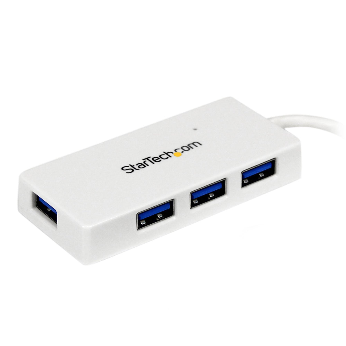 StarTech.com Adaptador Concentrador Hub Ladrón USB 3.0 (5Gbps) Super Speed para Laptop de 4 Puertos Salidas - Blanco hubs de interfaz USB 3.2 Gen 1 (3.1 Gen 1) Type-A USB 3.2 Gen 1 (3.1 Gen 1) Type-A 4 4