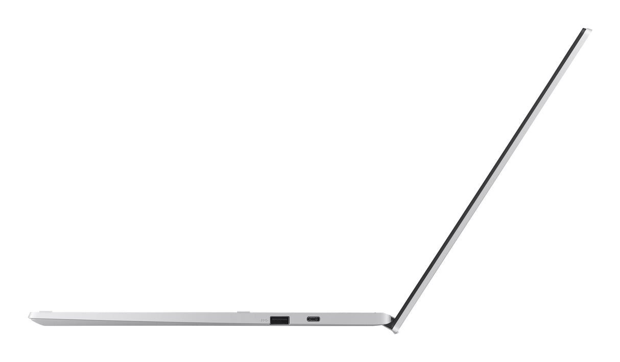 ASUS Chromebook CX1500CKA-Cel8G128-C2 Laptop Transparent Silver Chromebook Plata Concha
