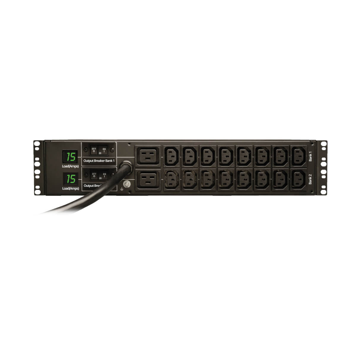Tripp Lite PDUMH30HV PDU Monofásico de 5.5kW con Medidor Digital Local, Tomacorrientes de 208V ~ 230V (16 C13 y 2 C19),