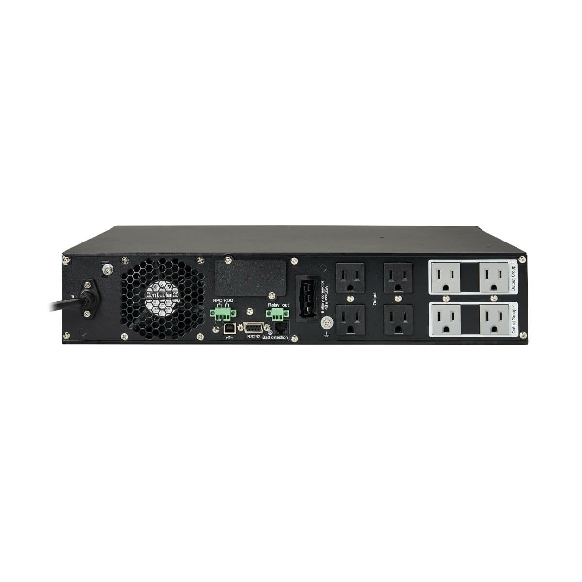 Tripp Lite SU1500RTXLCD2U SmartOnLine 1500VA 1350W 120V de doble Conversión Onda Sinusoidal UPS - 8 tomacorrientes, auto