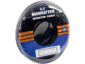 Cable SVGA HD 15 macho a HD 15 macho, 30m, blindado, doble filtro