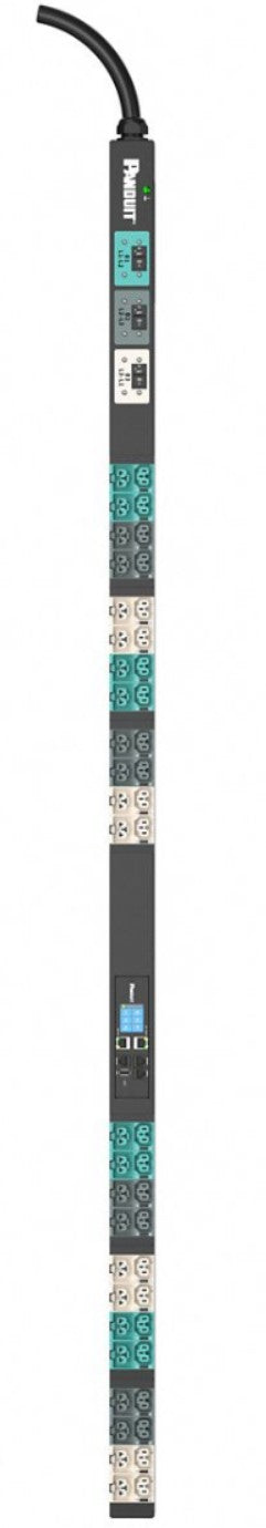 Panduit E48D21L unidad de distribución de energía (PDU) 48 salidas AC 0U Negro