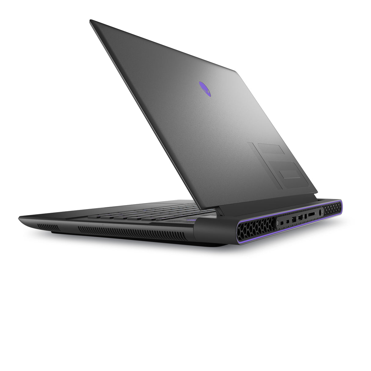 Alienware m16 R1 Laptop Dark Metallic Moon Portátil Negro Concha