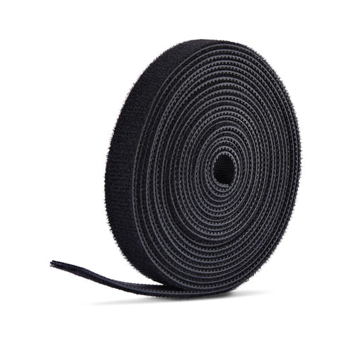 StarTech.com Bobina de Bridas Sujetacables de Gancho y Bucle de 22,8m y 1,27cm de Ancho para Gestión de Cables - Bridas