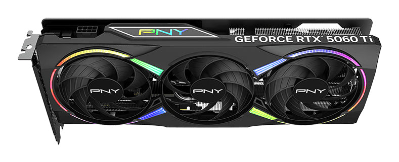 PNY GeForce RTX 5060 Ti EPIC-X RGB OC NVIDIA 8 GB GDDR7, 128 Bit, 7680 x 4320 Pixeles, PCI Express x8 5.0