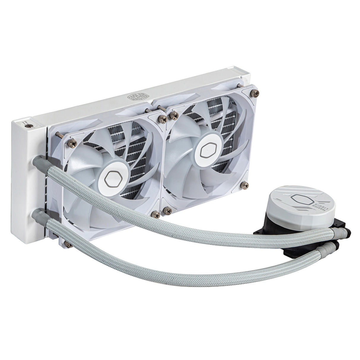 Cooler Master MasterLiquid 360L Core ARGB White Procesador Kit de enfriamiento líquido 12 cm Blanco, 650 RPM, 1750 RPM